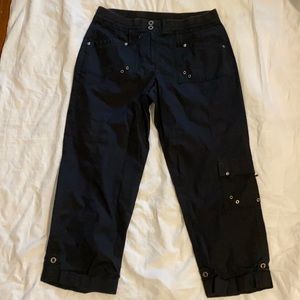 Chico’s size 1 (which is around an 8) black capris